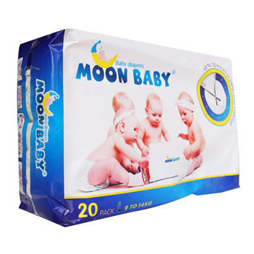 Baby diapers with Velcro tapes and cloth like backsheet, with pretty good-quality